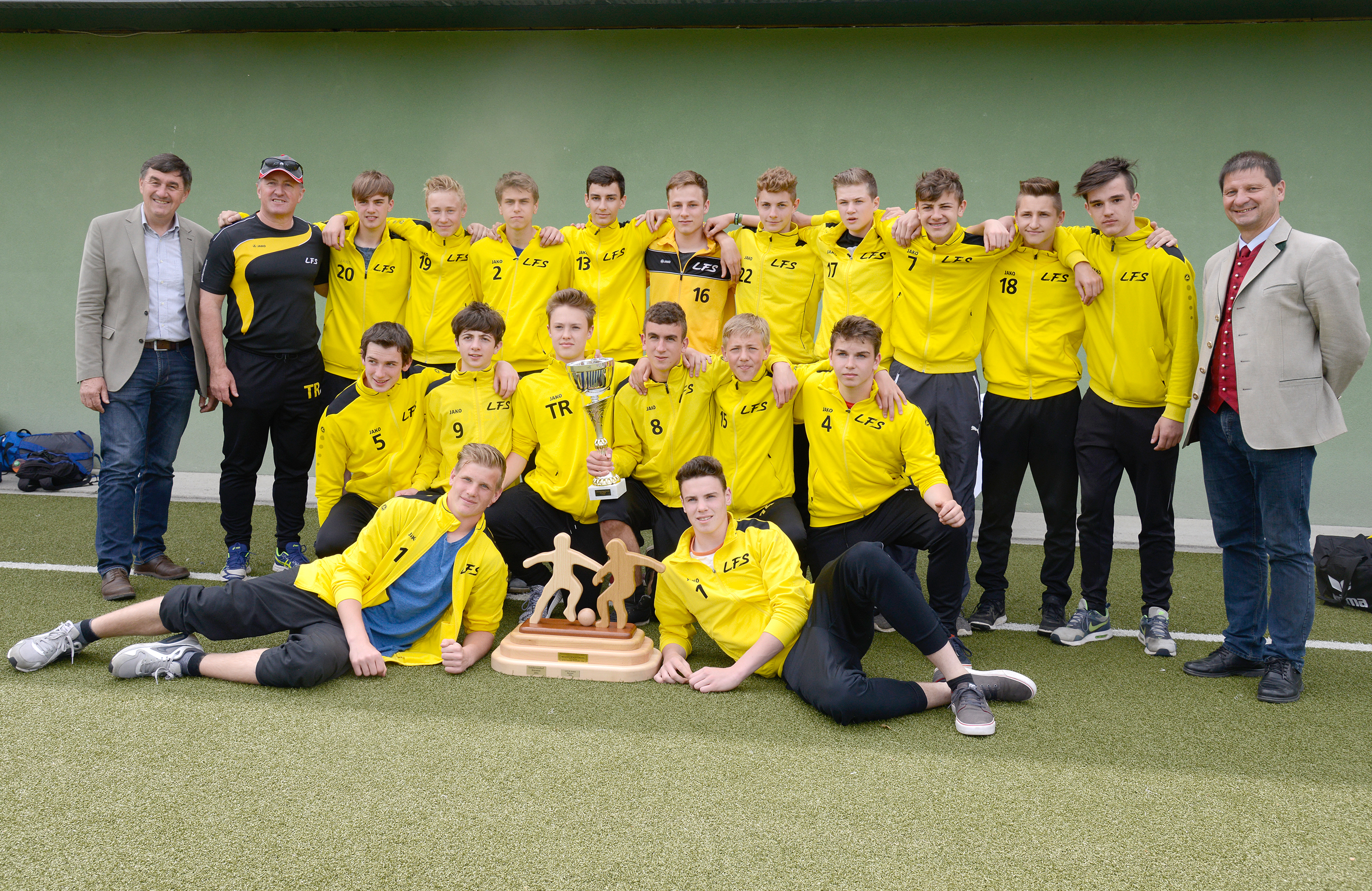 Bundesfußballturnier - 1. Platz - FS St. Andrä