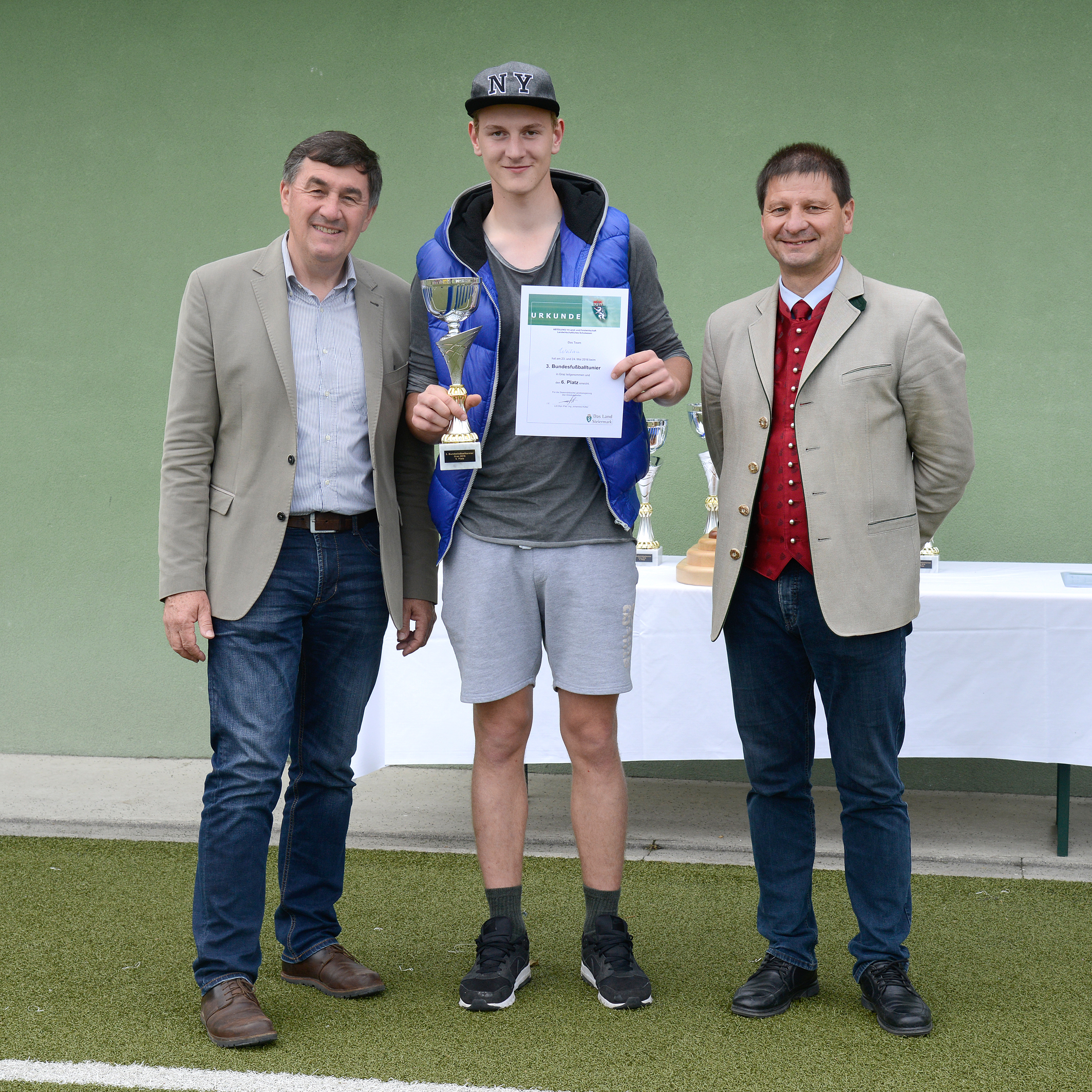 Bundesfußballturnier - 6. Platz - Weitau
