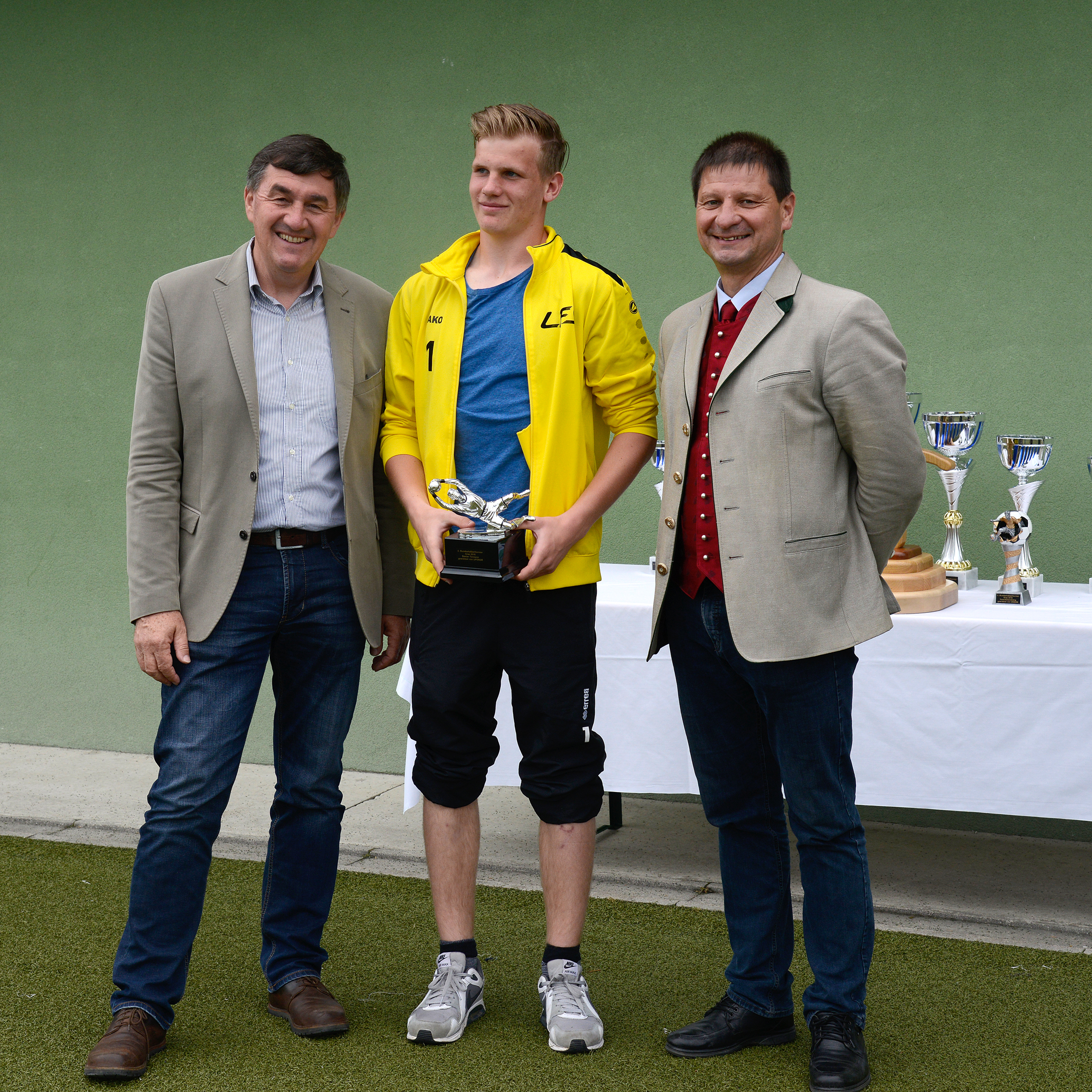 Bundesfußballturnier - Tormann
