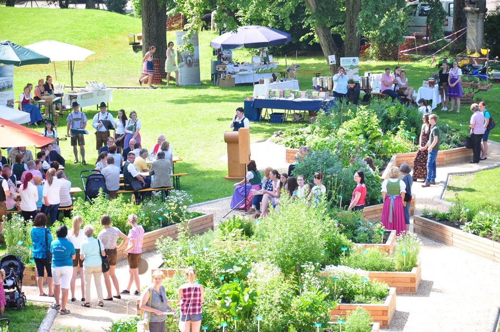 Kräutergarten Eröffnung