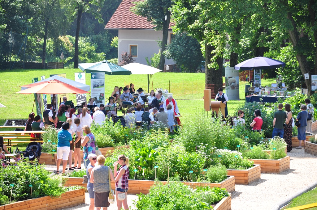 Kräutergarten Eröffnung