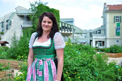Eva Tragner, Absolventin und Initiatorin des Kräutermenschen