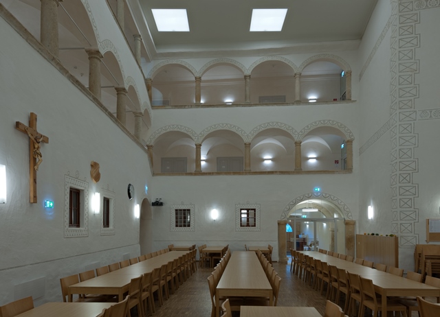 Blick in den Speisesaal Blick in den Speisesaal