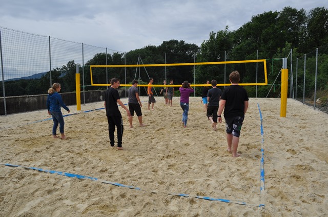 Sommer, Sonne, Sonnenschein - ich möchte immer am Beachvolleyballplatz sein