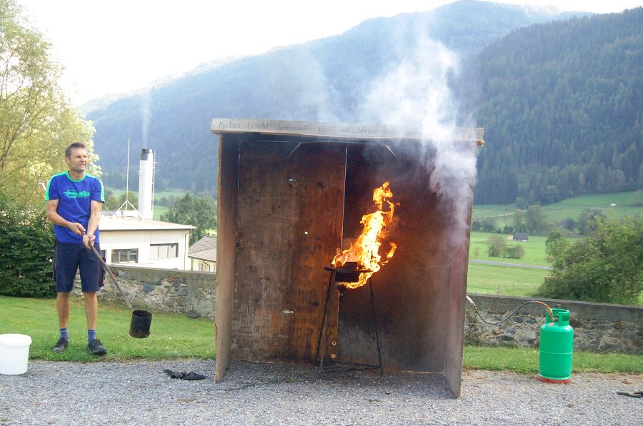 Brandschutzübung