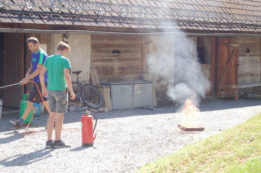 Brandschutzübung