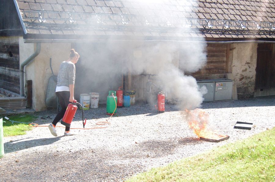 Brandschutzübung