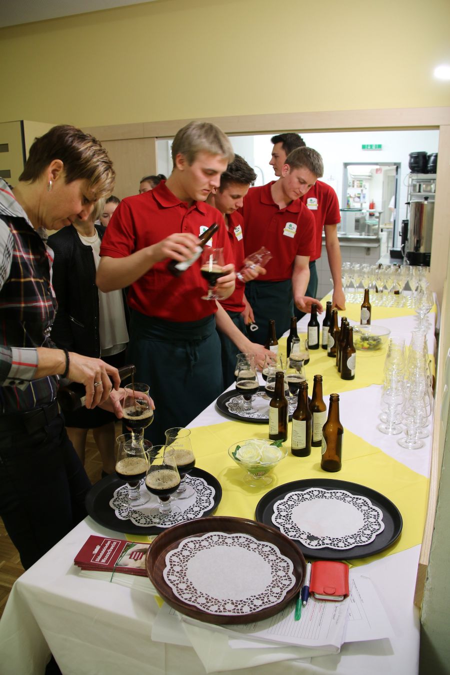 Bier trifft Haube