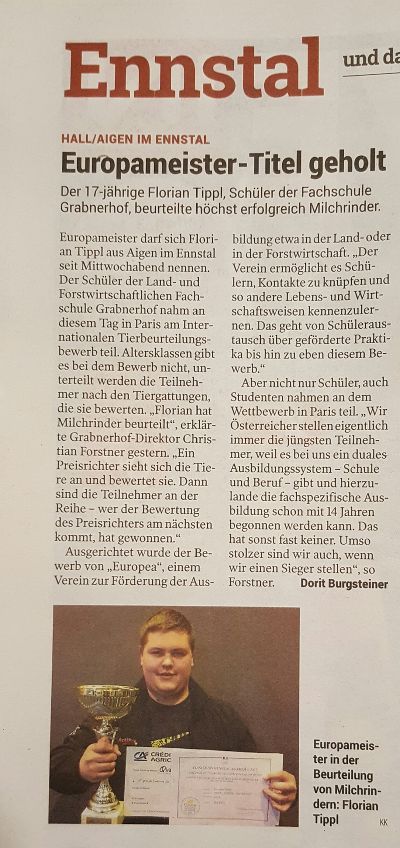 Tierbeurteilungswettbewerb
