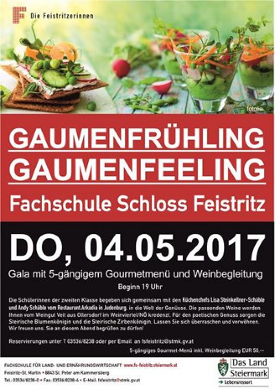 GALA "Gaumenfrühling-Gaumenfeeling"