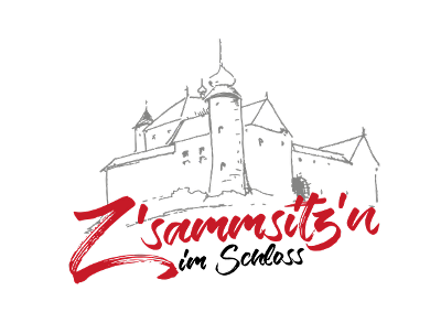 Zsammsitzn im Schloss