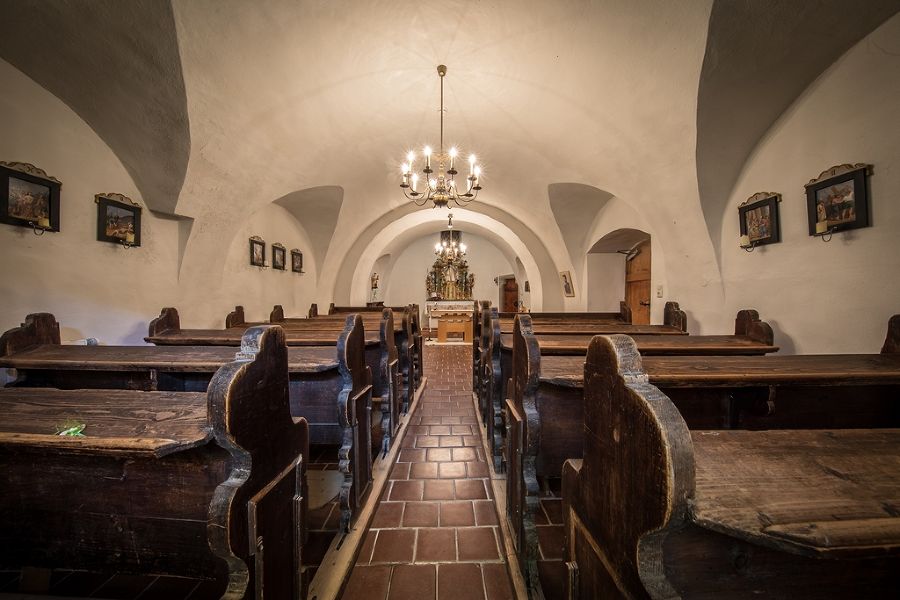 Kapelle für die kirchliche Trauung