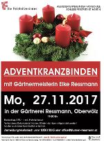 Adventkranzbinden © FS Feistritz