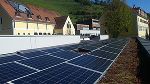 Photovoltaikanlage auf unserer neuen Werkstätte © FS Silberberg