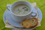 Polenta Lauchsuppe © FS Schloss Stein