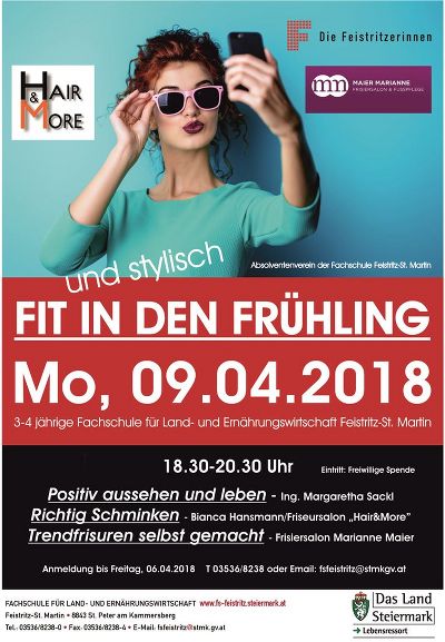 Fit und stylisch in den Frühling