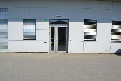 Eingang Werkstatt