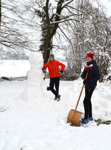 Spaß im Schnee