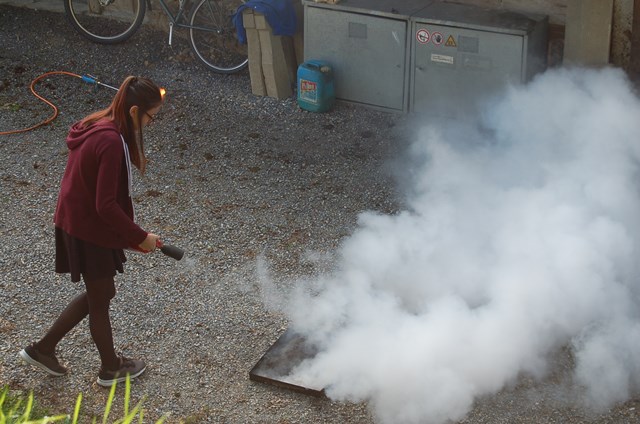 Brandschutzschulung für alle Klassen