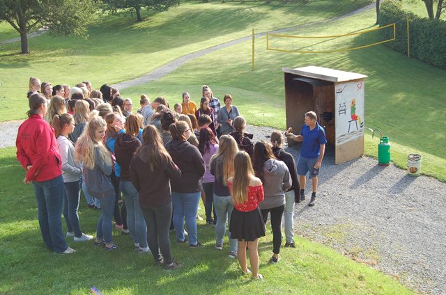 Brandschutzschulung für alle Klassen