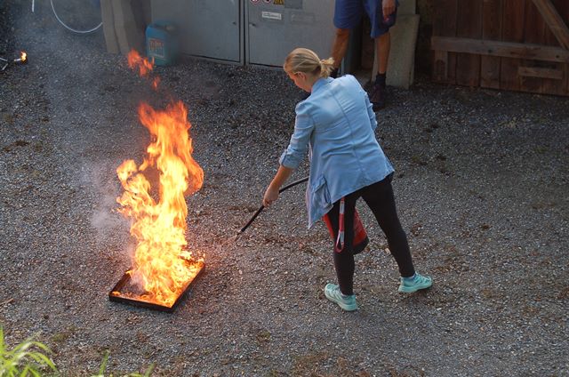 Brandschutzschulung für alle Klassen