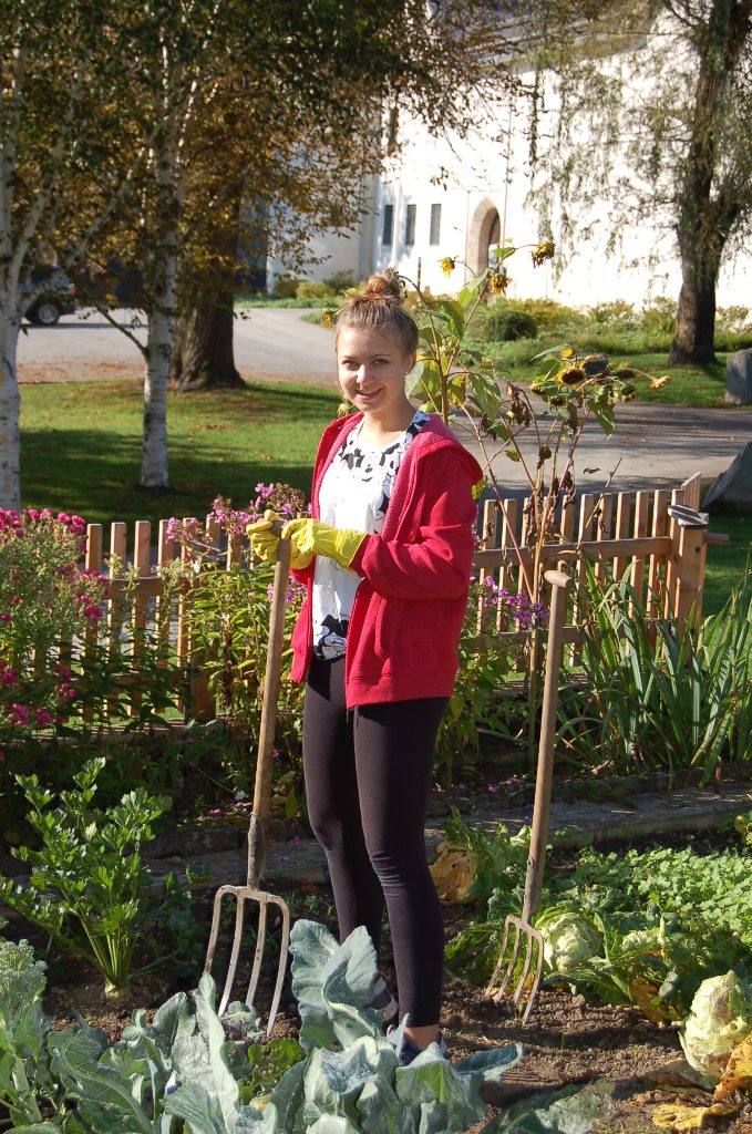 Der Schulgarten im Herbst 2018