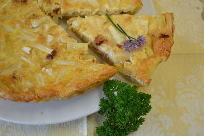 Spragel-Schinkenquiche