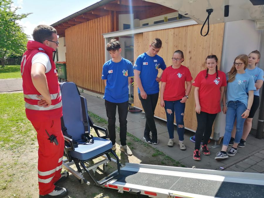 Helfi - Aktionstag mit der VS Oberwölz und der VS Winklern