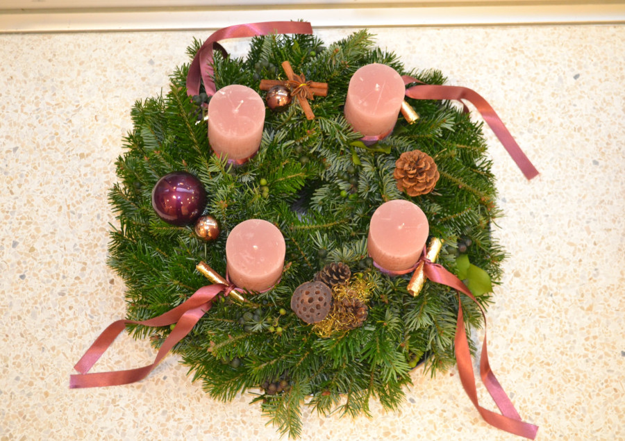 Adventkranzsegnung