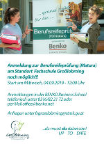 Berufsreifeprüfung © FSLE Großobming