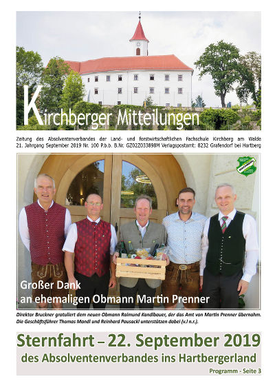 Absolventenzeitung September 2019