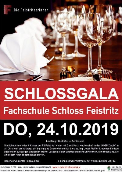 Schlossgala am 24.10.2019