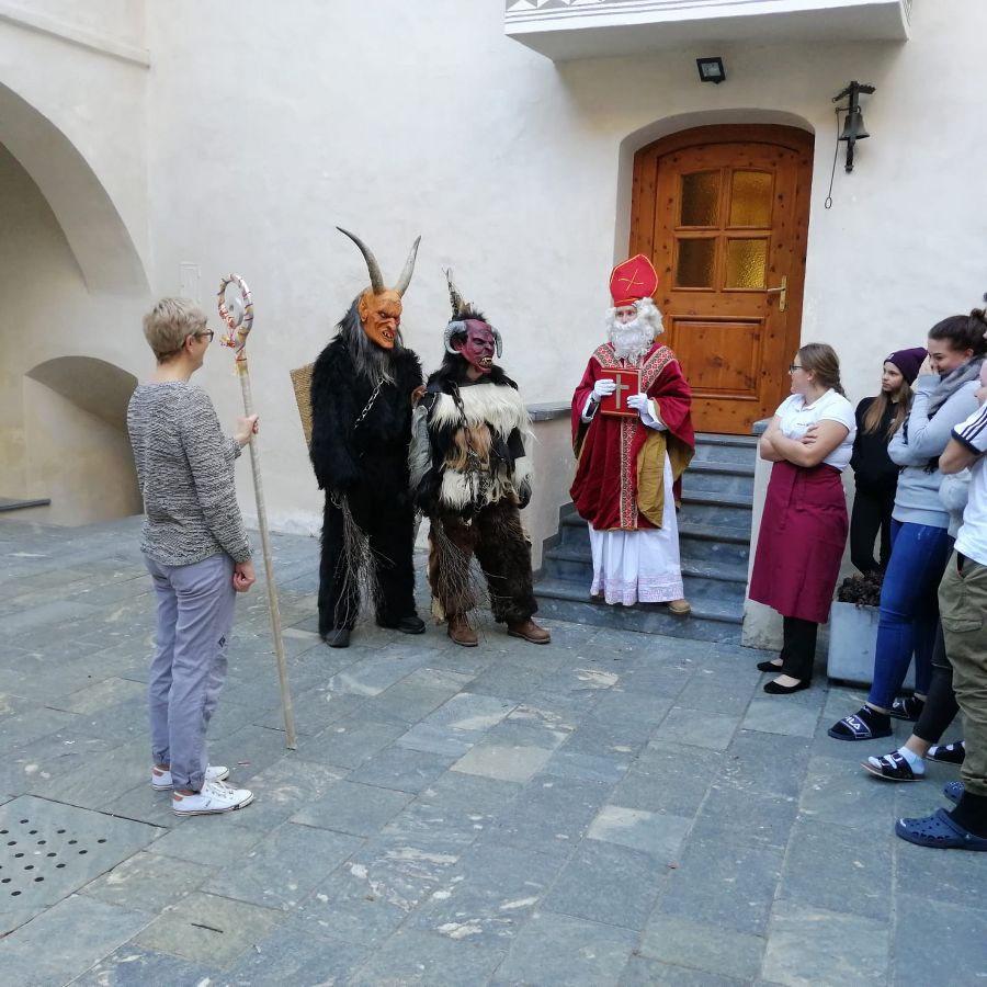 Nikolaus und Krampus