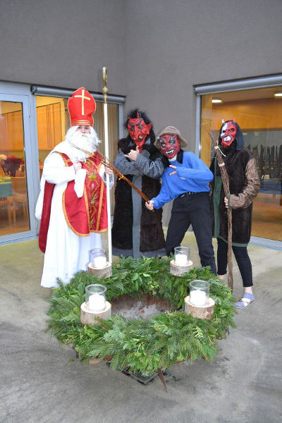 Nikolaus und Krampus