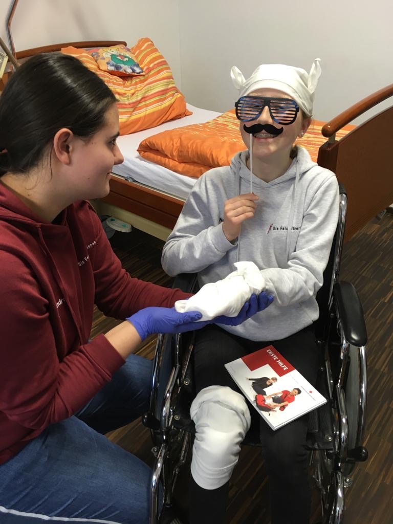 Wundverbände im Fasching