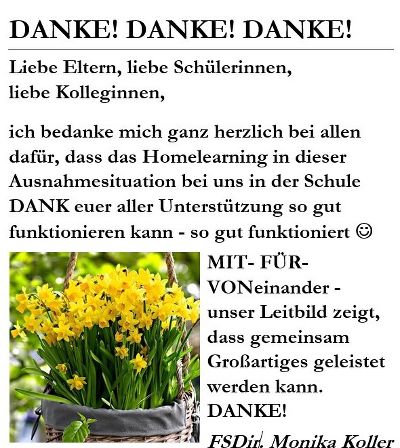Frohe Ostern © FS Vorau Frohe Ostern © FS Vorau
