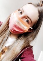 Selbstgenähte Mund-Nasenschutzmasken © SchülerInnen der FSLE Großlobming