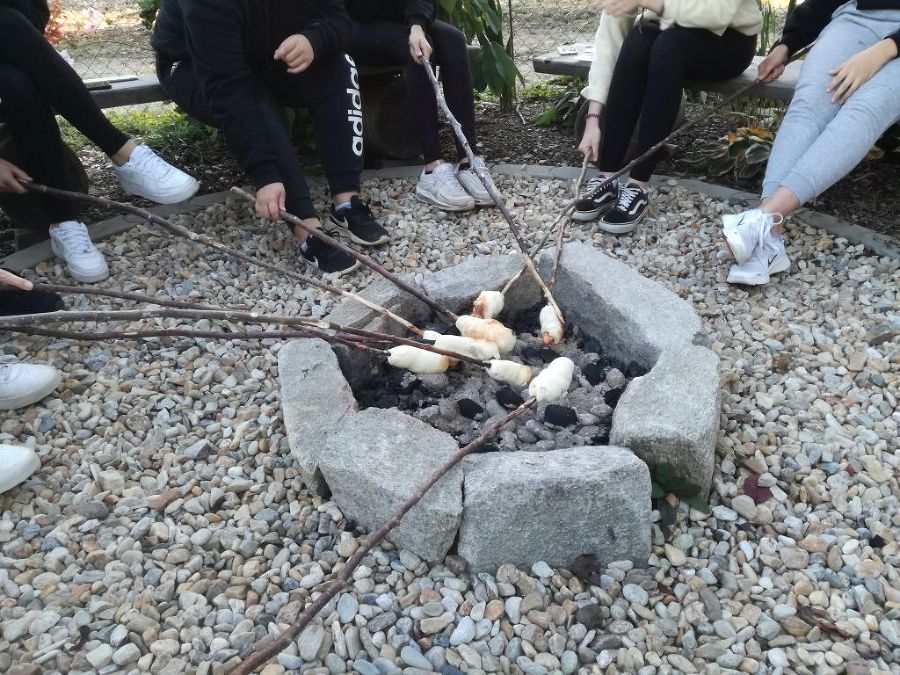 Grillen im Garten