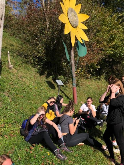 Wandertag der 1. Klasse - Stanzer Sonnenweg