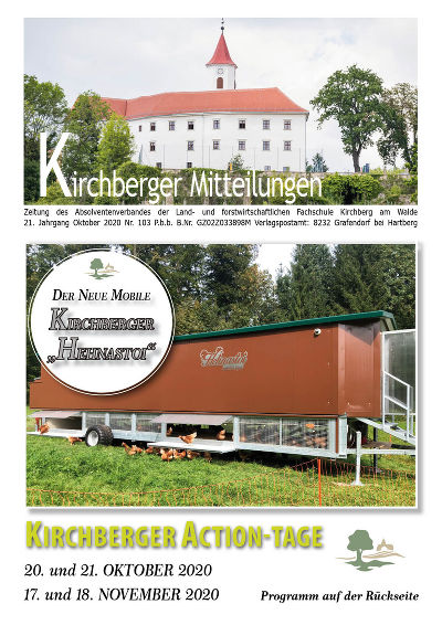 Absolventenzeitung Oktober 2020