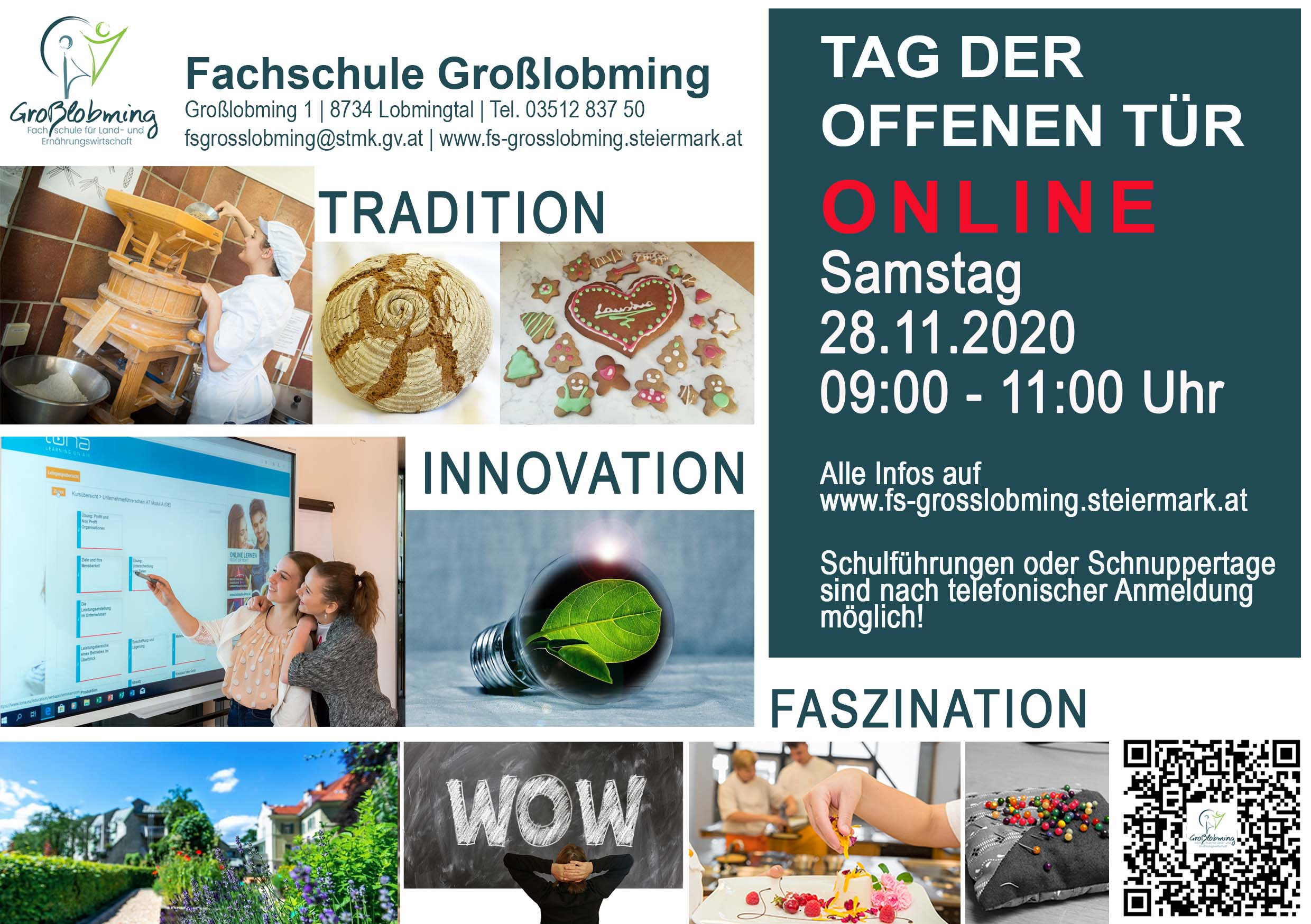Online Tag Der Offenen Tur Fachschulen Land Steiermark
