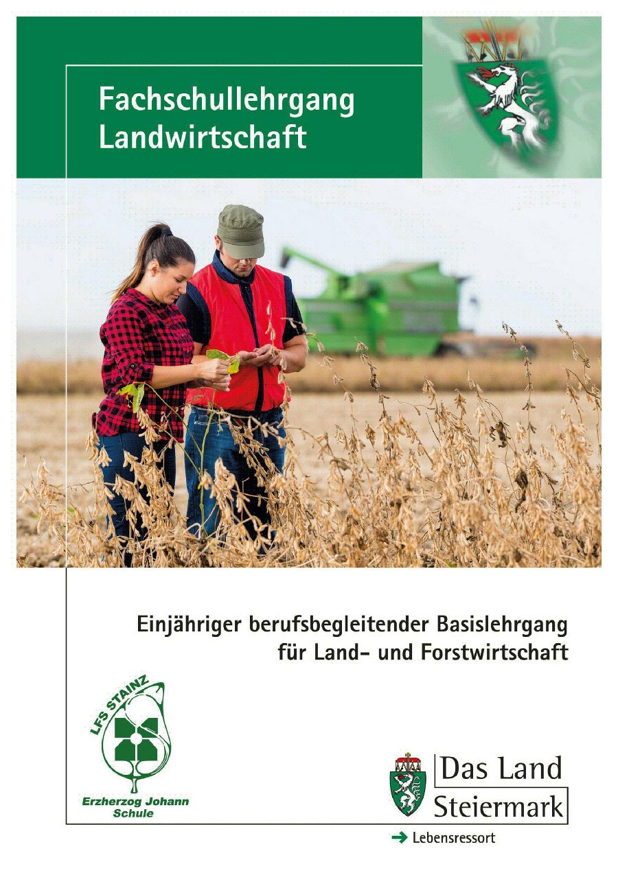 Fachschullehrgang Landwirtschaft Fachschullehrgang Landwirtschaft