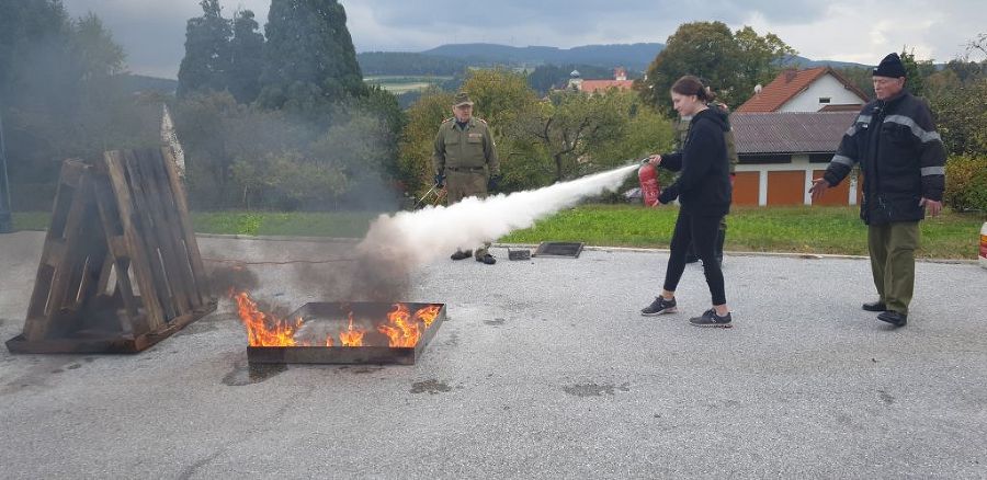 Brandschutzübung