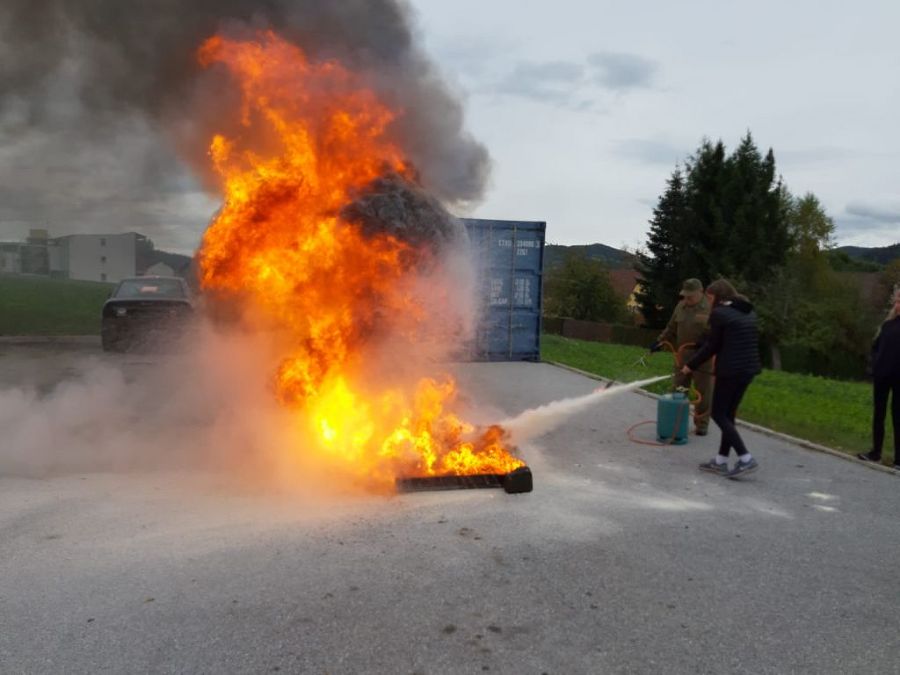 Brandschutzübung