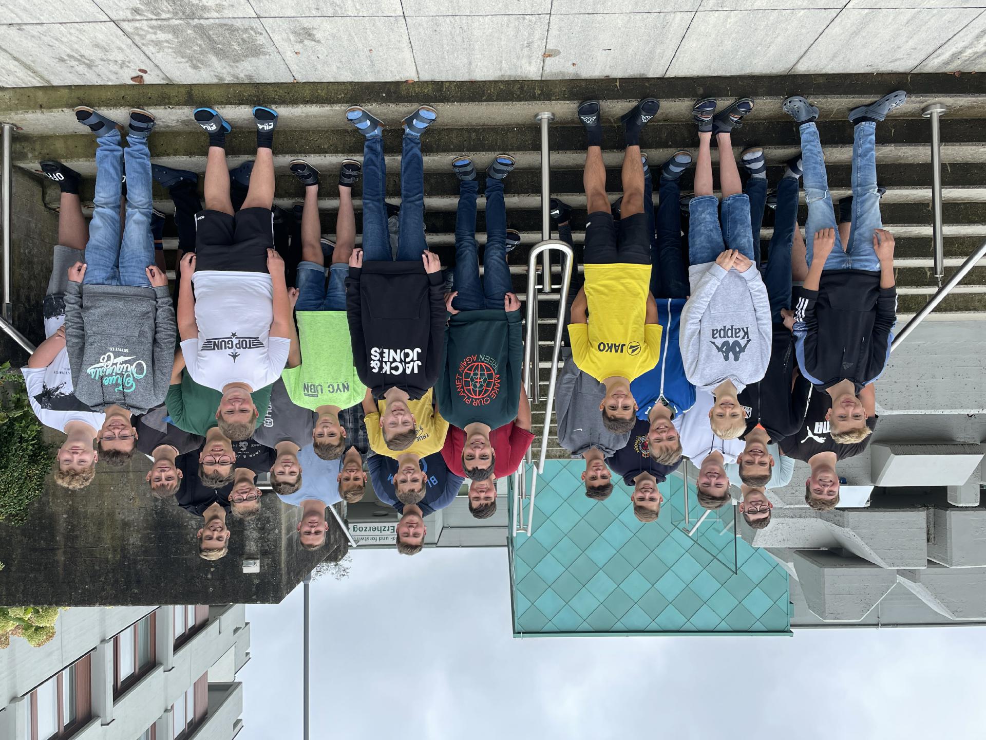 Schüler der 1b Klasse © LFS Stainz Schüler der 1b Klasse