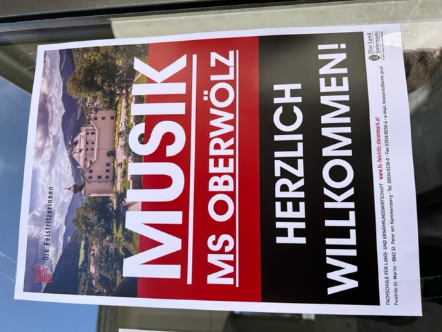 Projekttag mit der Musik MS Oberwölz