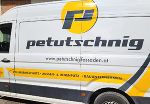 Lieferwagen mit Logo de Firma Petutschnig