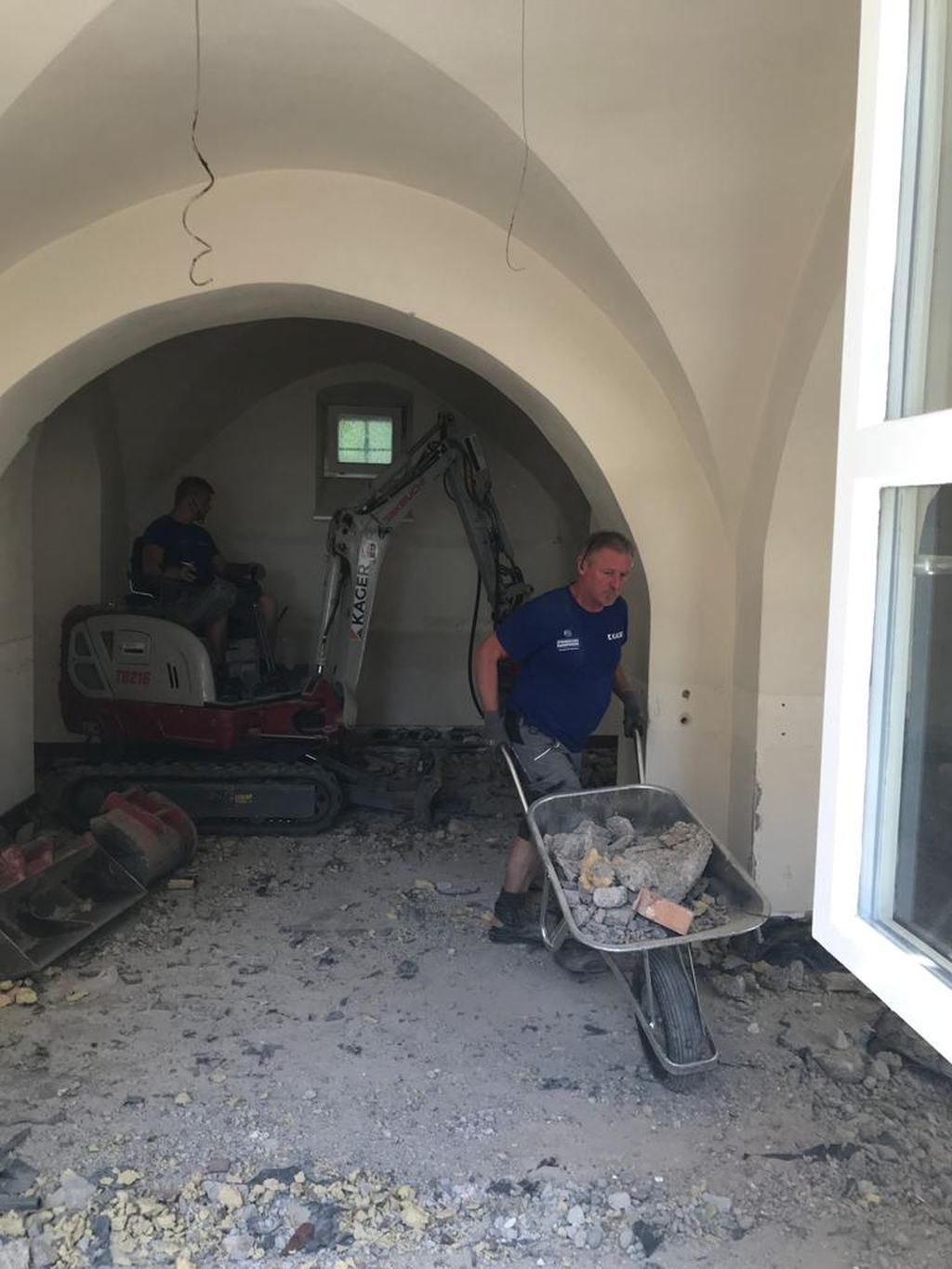 Baustellenbesichtigung