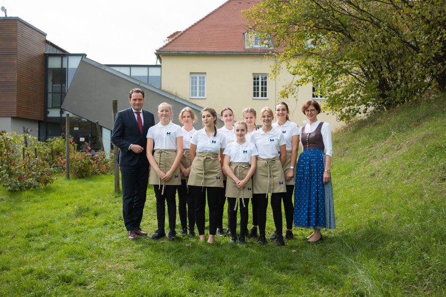 Serviereinsatz in der Hochschule für Agrar- und Umweltpädagogik