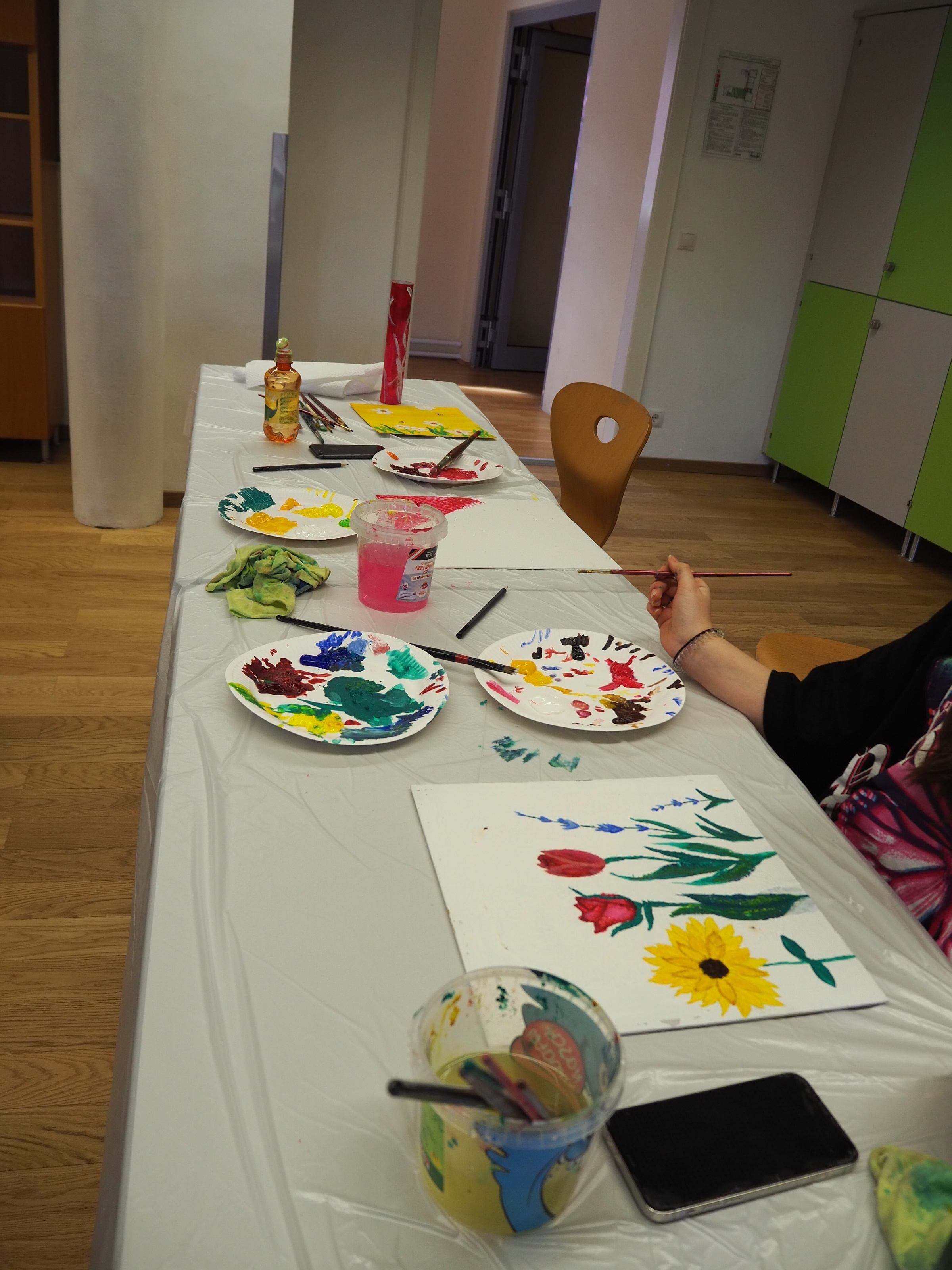 Kreativworkshop der 2. Klasse